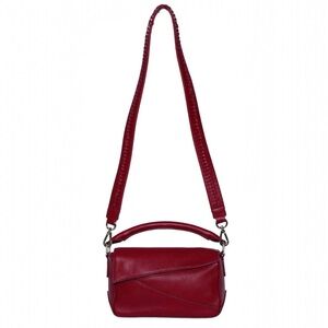 NWT Walter Baker Leather Crossbody Bag Burgundy